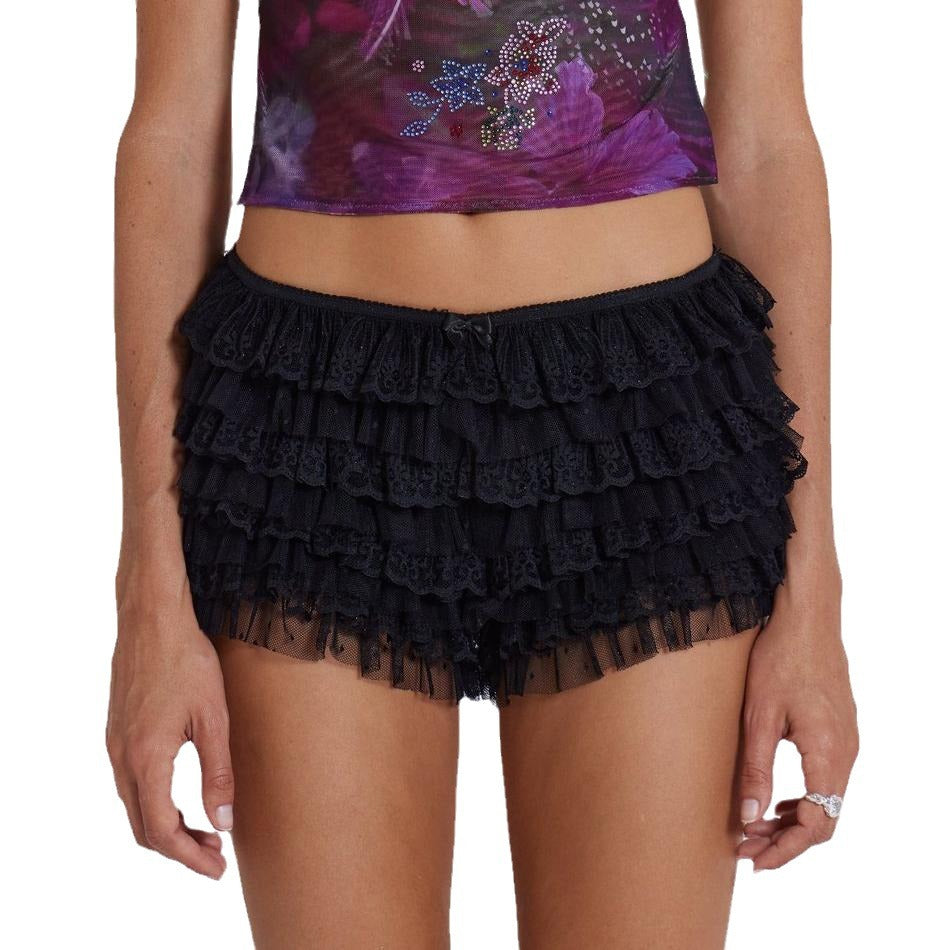 Short em Renda Nana Lolita ⊹ ࣪ ˖