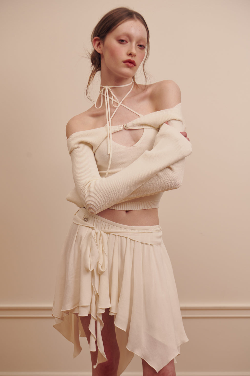 Saia Bailarina Moranguinho ⊹ ࣪ ˖