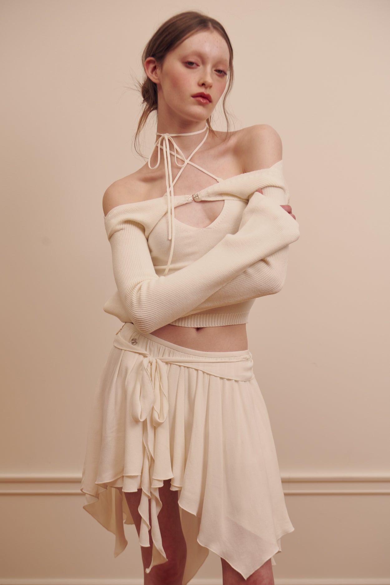 Saia Bailarina Moranguinho ⊹ ࣪ ˖